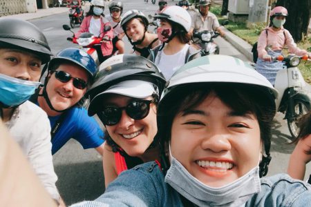 (HO CHI MINH CITY) STUDENT CITY TOUR BY SCOOTER 4 HOURS