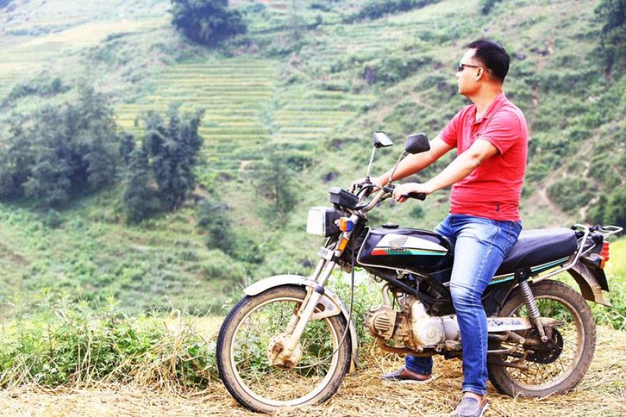 sapa trip - motor cycle